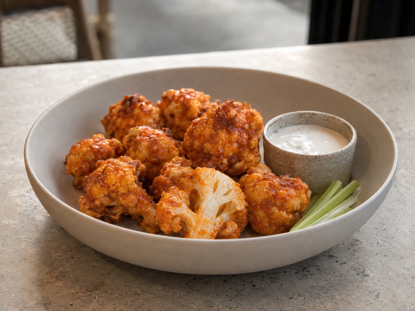 Cauliflower Wings application
