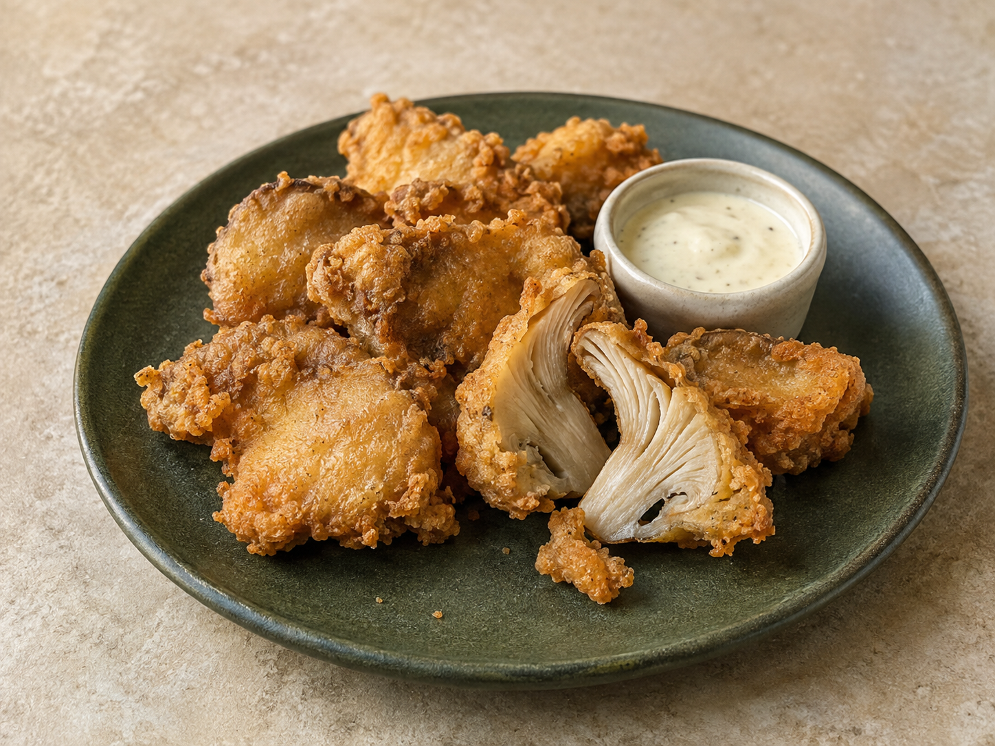 Crispy Mushroom Bites application