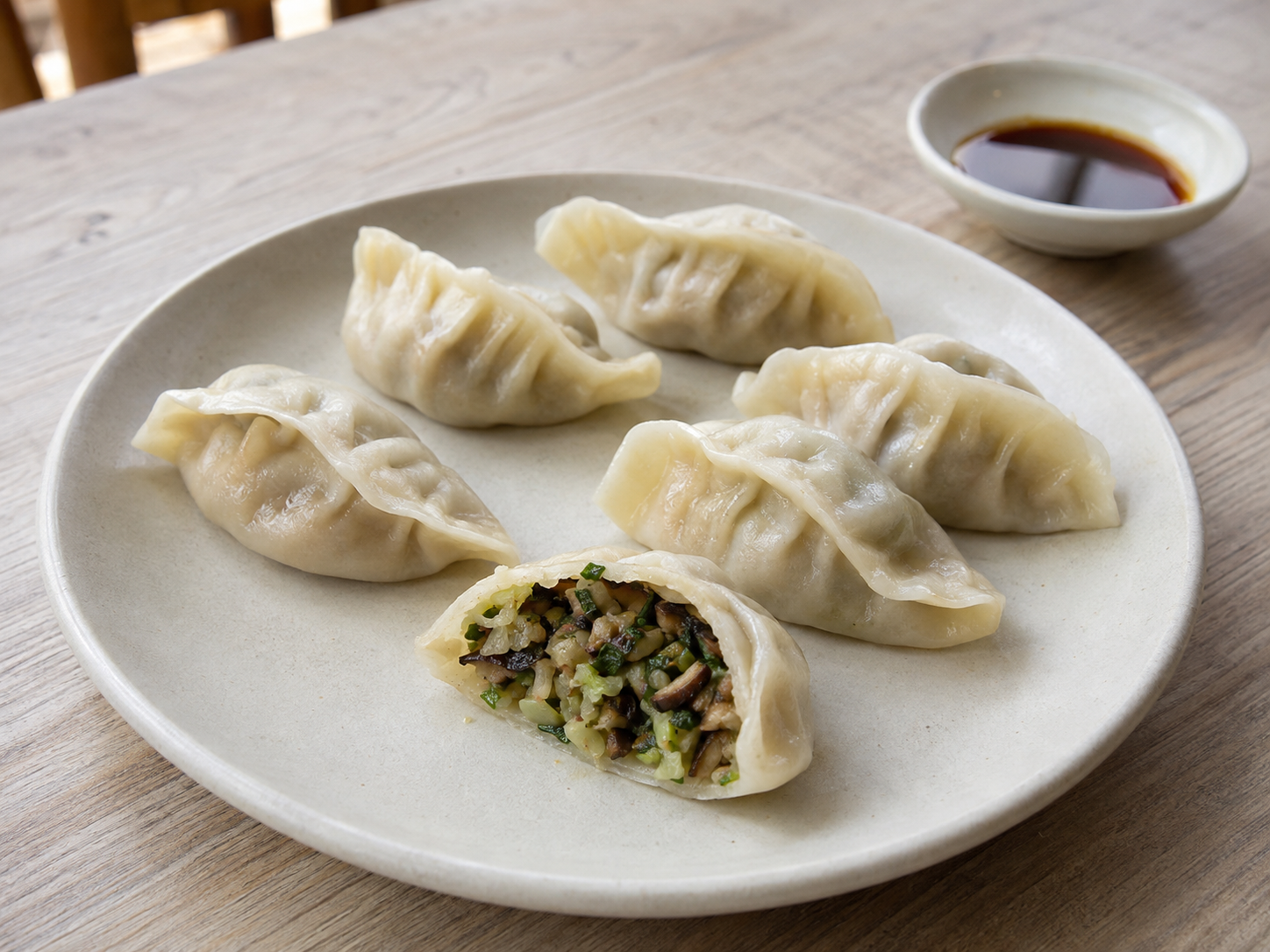 Mushroom Dumplings application